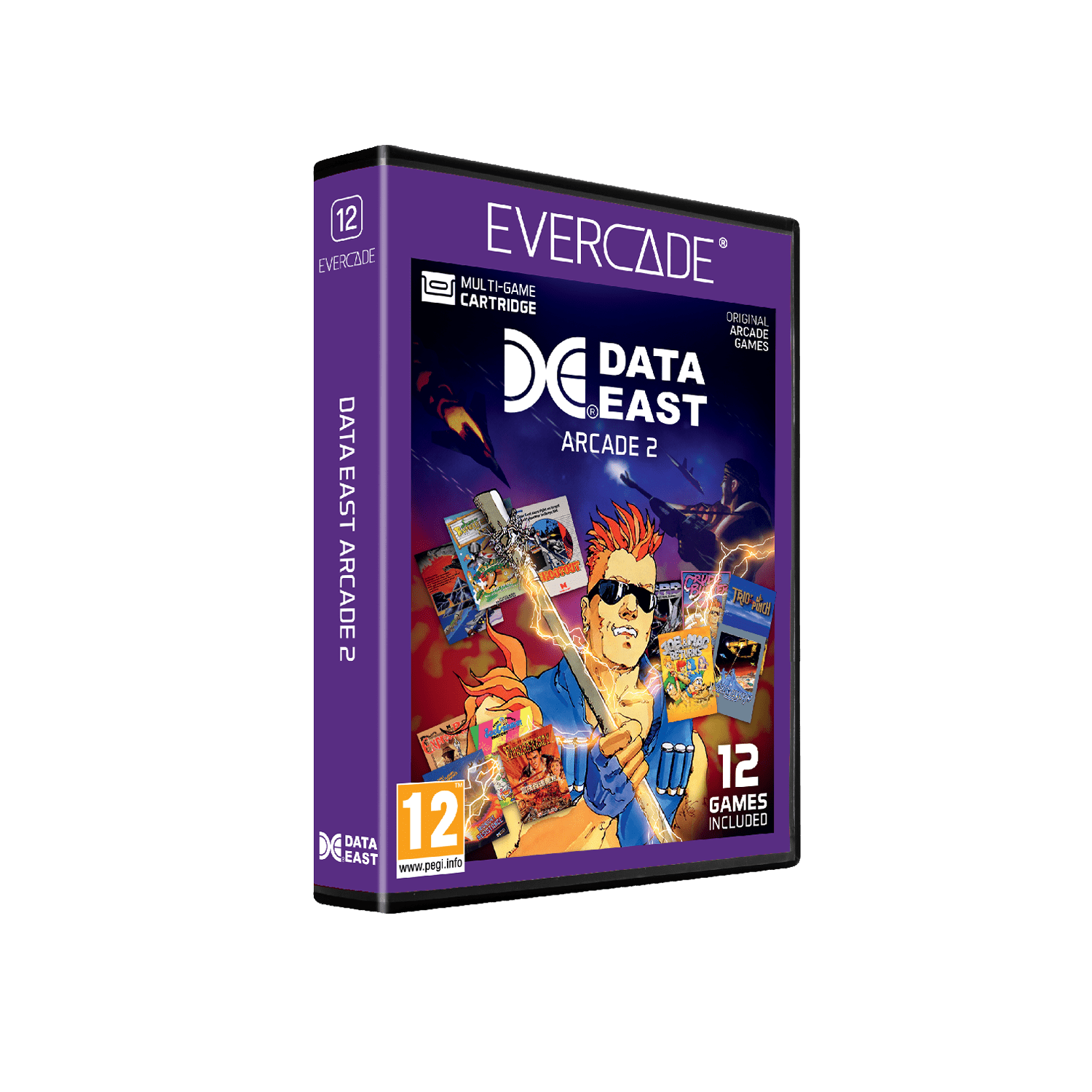 Blaze Evercade - Evercade Data East Arcade 2 - Cartouche n°12 - Jeux Rétro - Evercade - Shop Just for Games