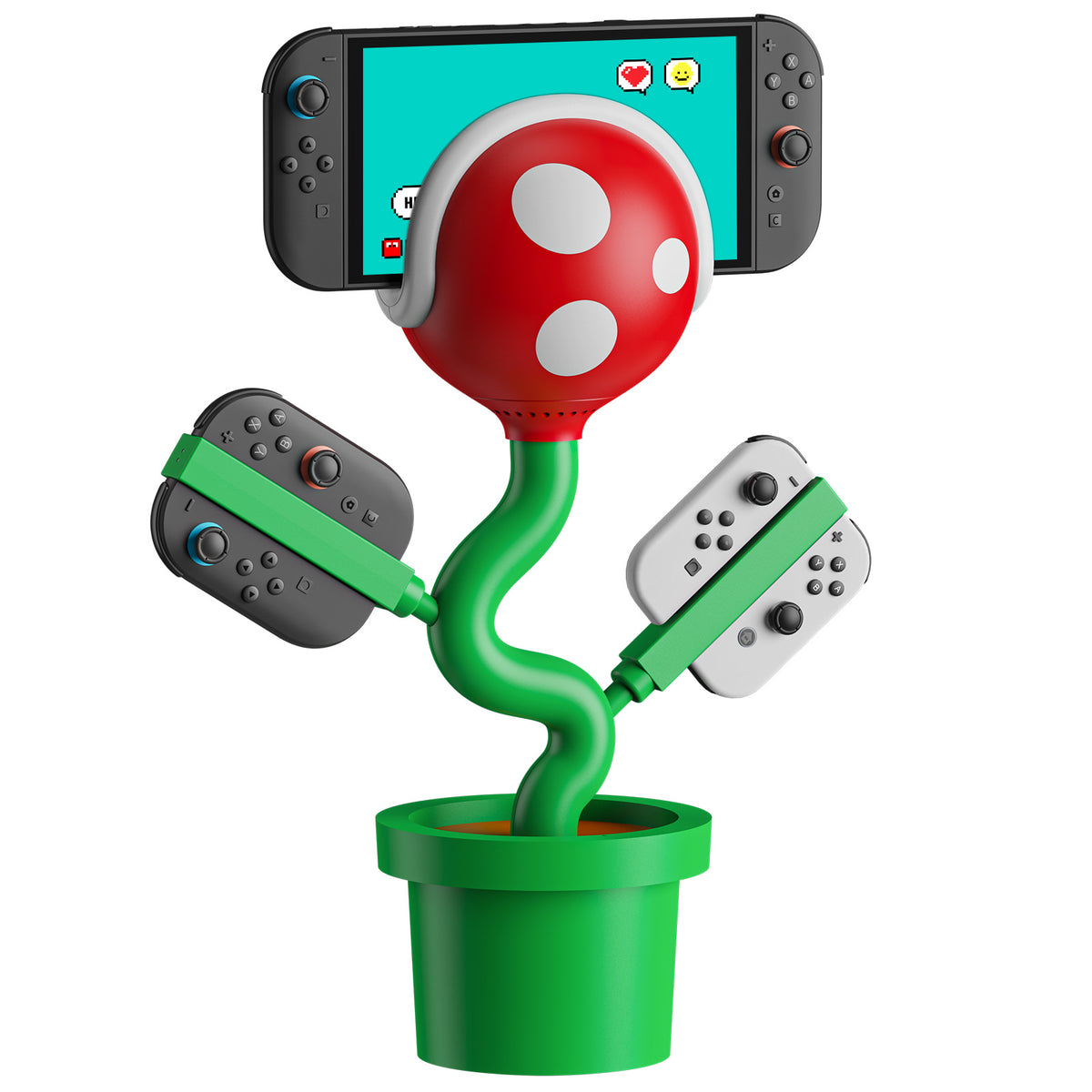 Plante Piranha pour Switch 2 - All-in-One Screen Casting & Station de Charge (Hybrid Charging Edition)
