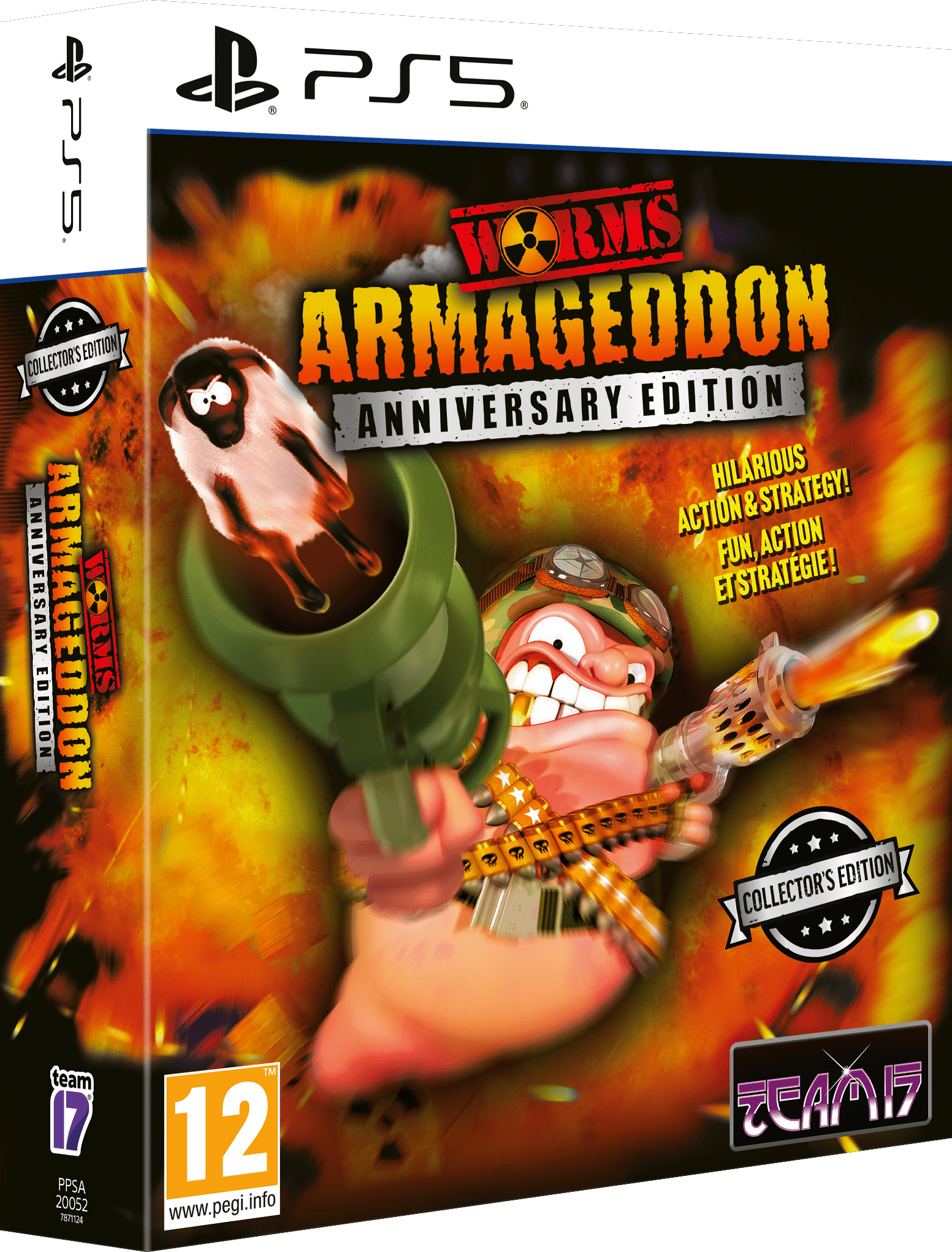 Worms Armageddon Anniversary Collector's Edition PS5 - Jeux Vidéo Physique - Team 17 - Shop Just for Games