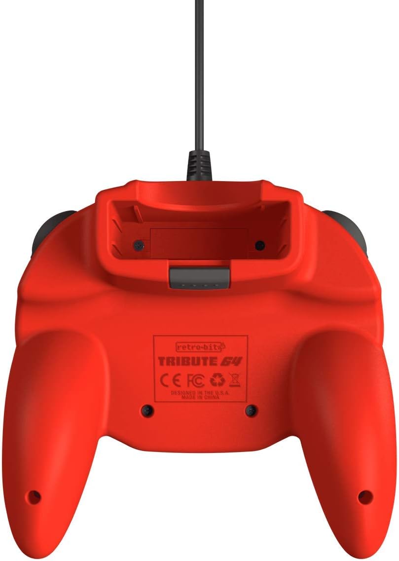Retrobit - Tribute 64 USB Wired Controller - Red