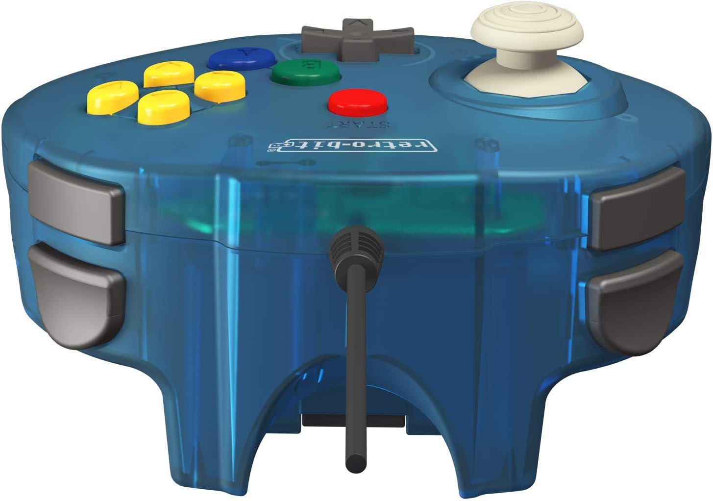 Retrobit - Tribute 64 USB Wired Controller - Ocean Blue