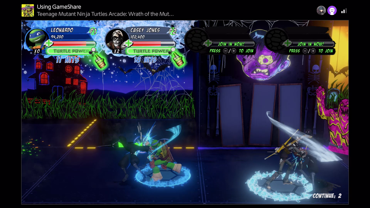 TMNT Arcade Wrath of the Mutants Ninja Edition Switch 2