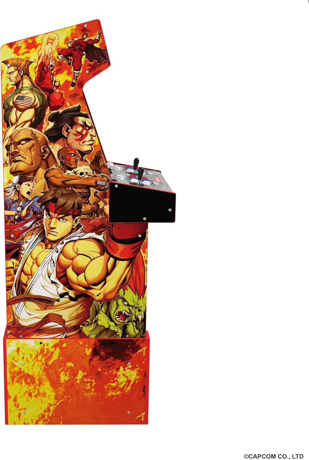Borne Arcade1Up Capcom Legacy Game Yoga Flame