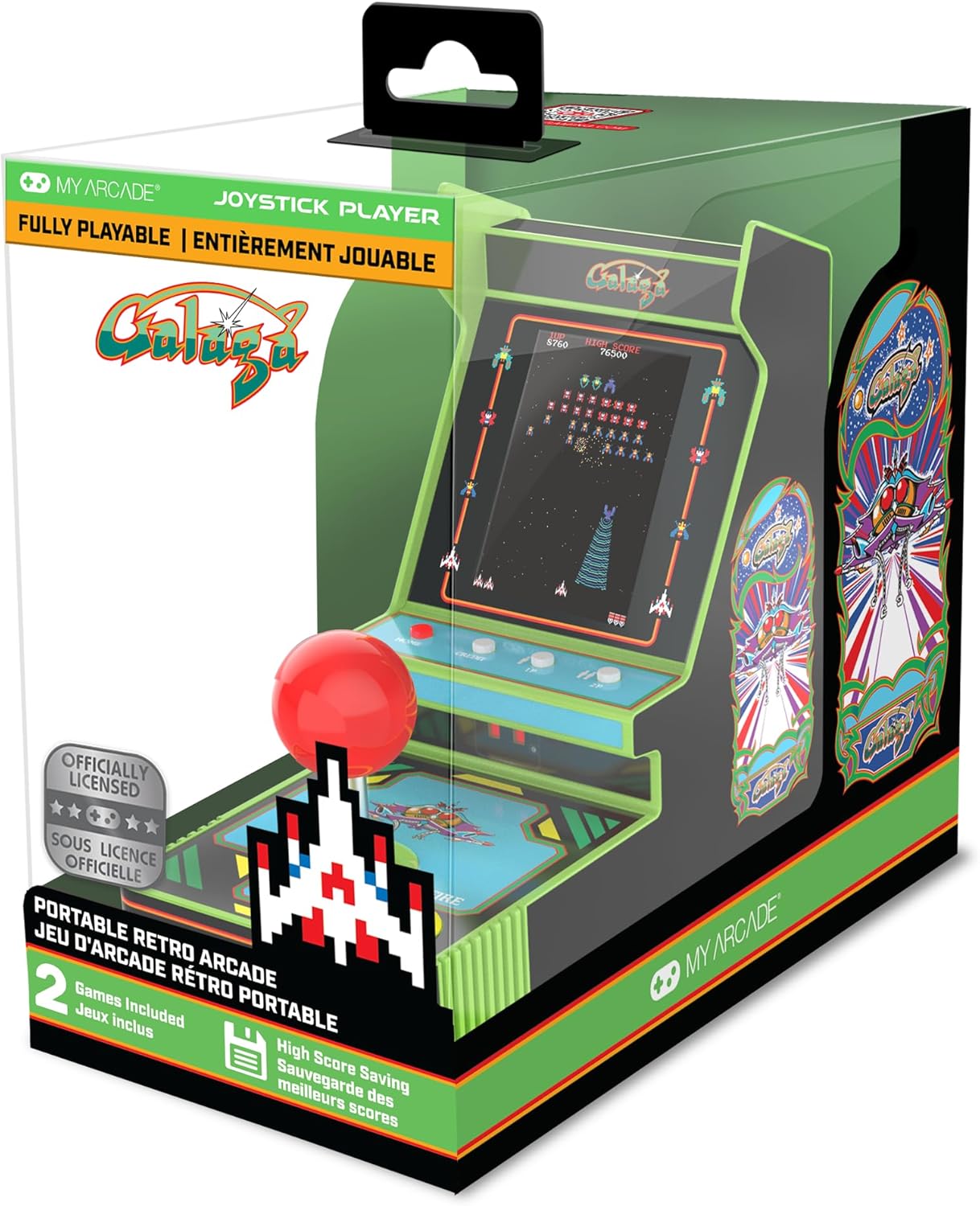 My Arcade - Galaga Red Joystick Player