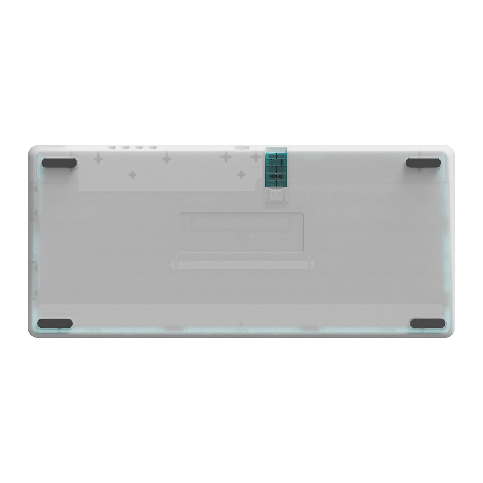 8BitDo Retro Mechanical Keyboard Clear Blue Edition (Clavier Qwerty 87 touches - DISPOSITION ANSI / ANSI LAYOUT)