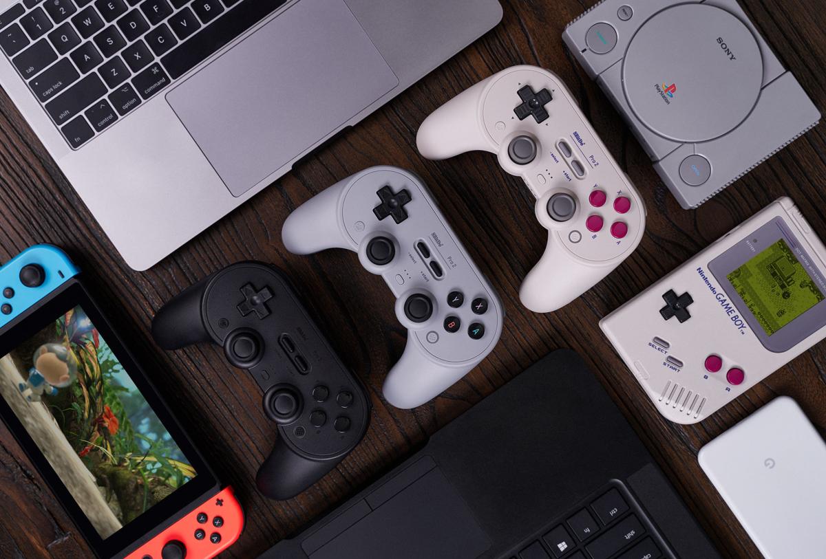 8bitdo Pro 2 Manette sans Fil Bluetooth - Classic Edition - Manettes - 8Bitdo - Shop Just for Games