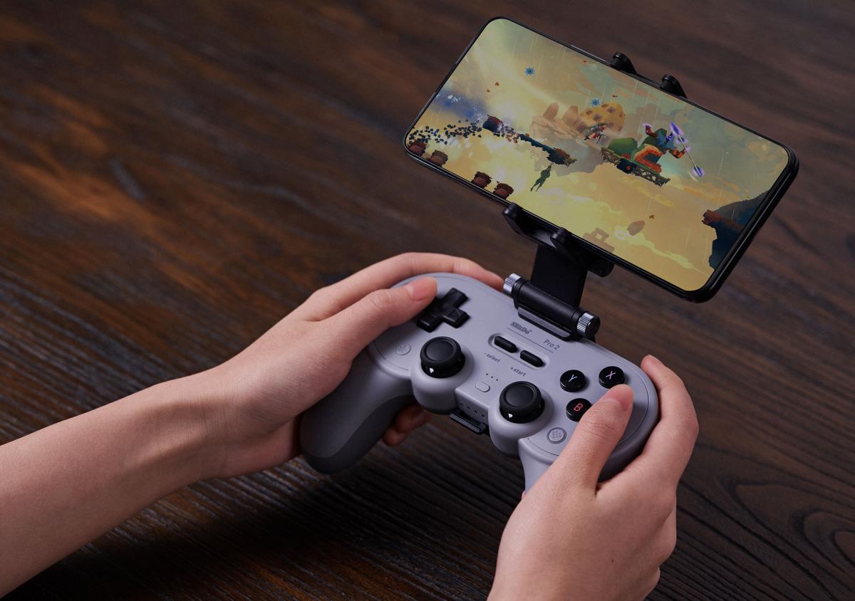 8bitdo Pro 2 Manette sans Fil Bluetooth - Gray Edition - Manettes - 8Bitdo - Shop Just for Games