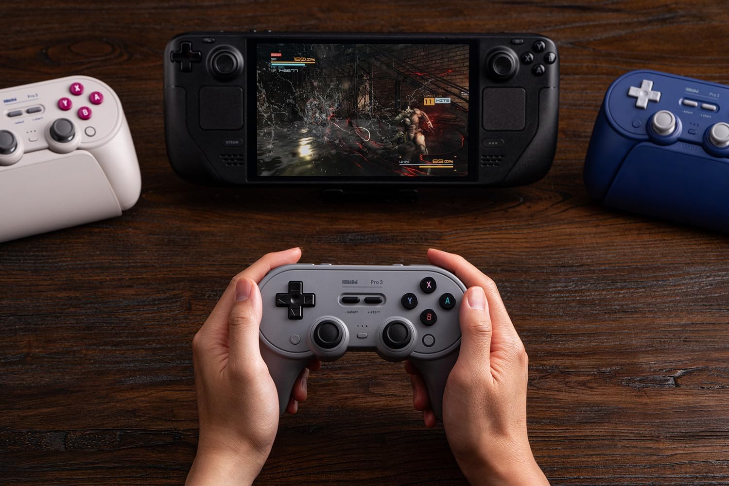 8BitDo PRO 3 Gamepad Bluetooth - G Classic Edition - Manettes - 8Bitdo - Shop Just for Games