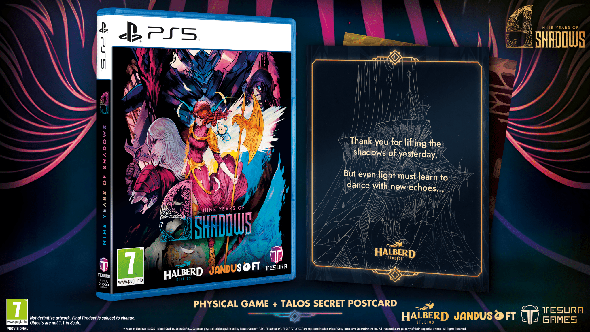 9 Years of Shadows PS5 - Jeux Vidéo Physique - TESURA - Shop Just for Games