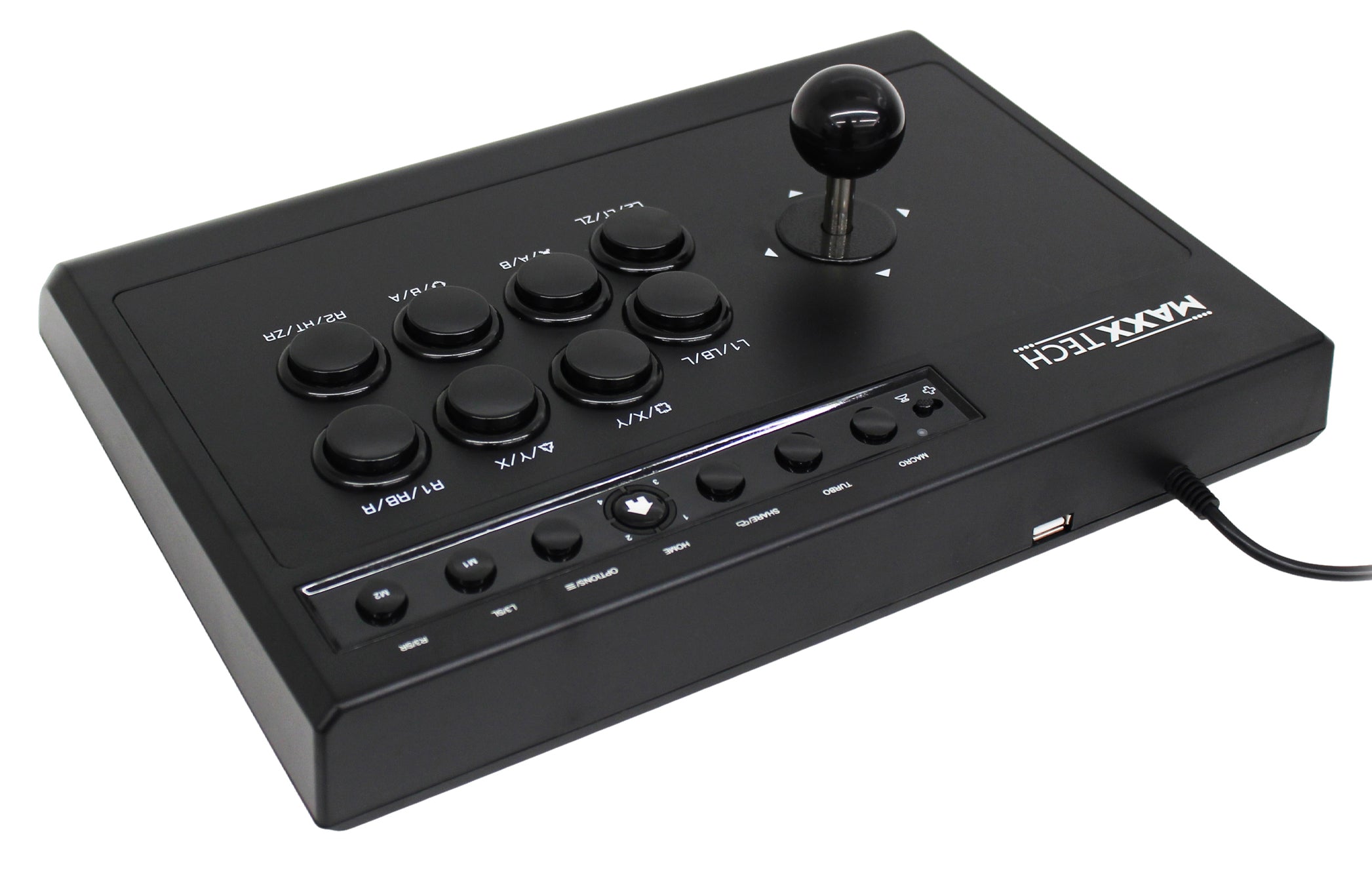 Arcade Fight Stick (PC, PS, XBOX, Switch) - Manettes - MAXX TECH - Shop Just for Games