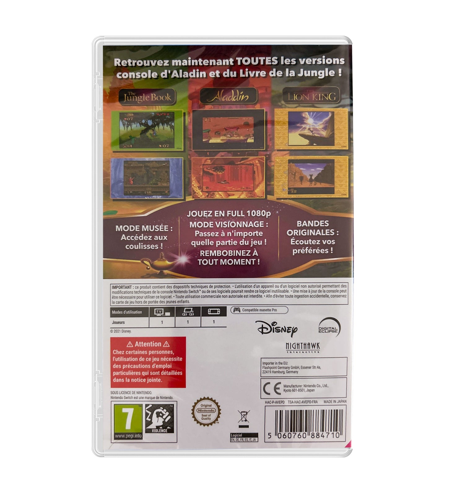 Disney Classic Games: Definitive Edition Nintendo SWITCH