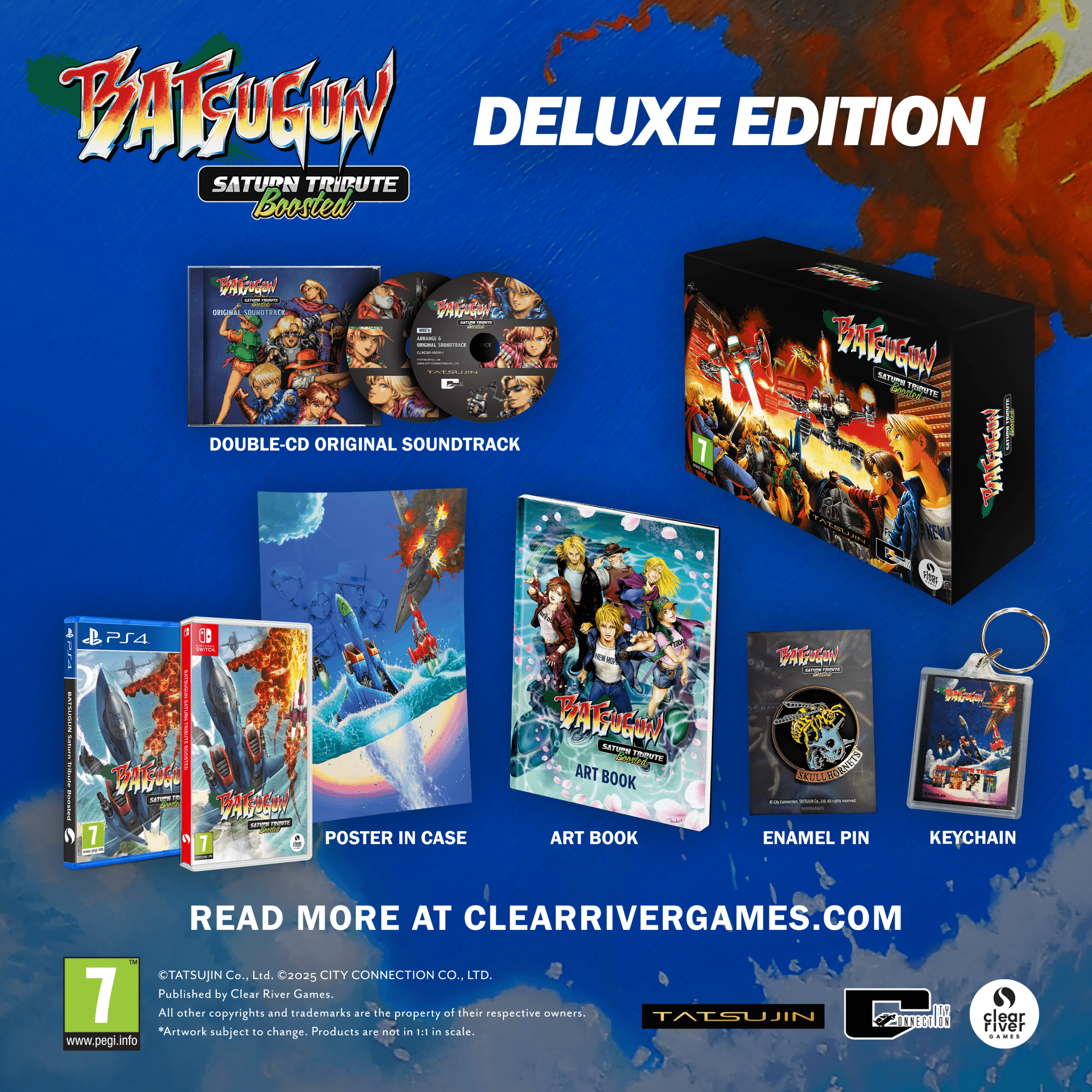 BATSUGUN Saturn Tribute Boosted Deluxe Edition Switch - Jeux Vidéo Physique - Clear River Games - Shop Just for Games