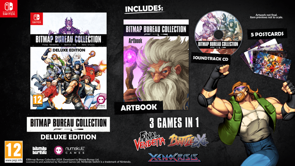 Bitmap Bureau Collection Deluxe Edition Nintendo SWITCH - Jeux Vidéo Physique - NUMSKULL - Shop Just for Games