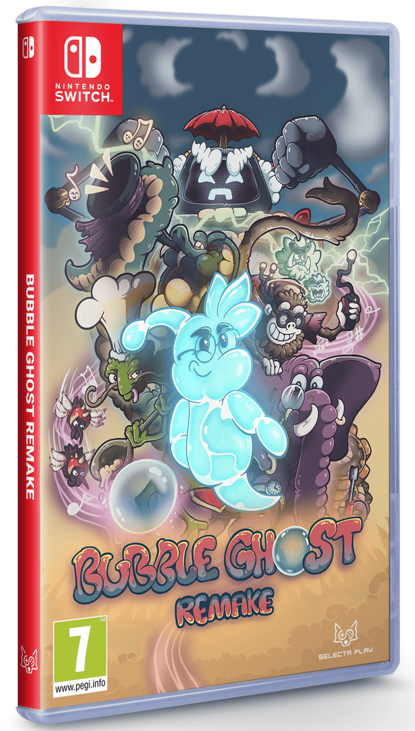 Bubble Ghost Nintendo Switch - Jeux Vidéo Physique - SELECTA PLAY - Shop Just for Games