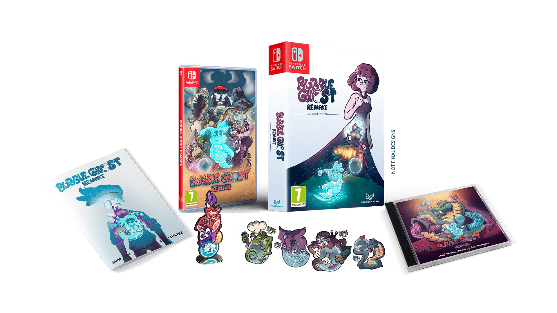 Bubble Ghost Collector's Edition Nintendo Switch - Jeux Vidéo Physique - SELECTA PLAY - Shop Just for Games
