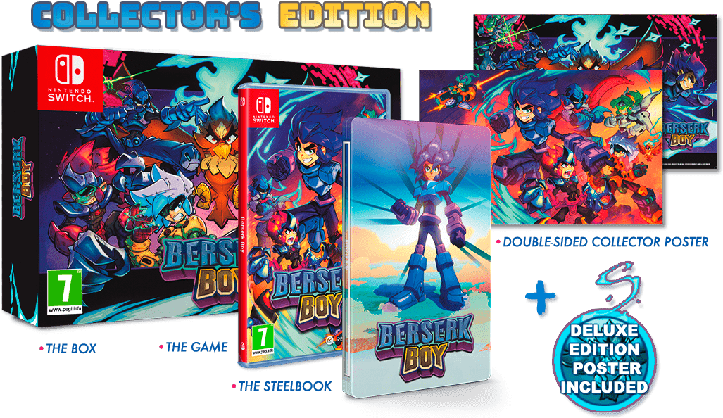 Berserk Boy Edition Collector Nintendo Switch - Jeux Vidéo Physique - Red Art Games - Shop Just for Games