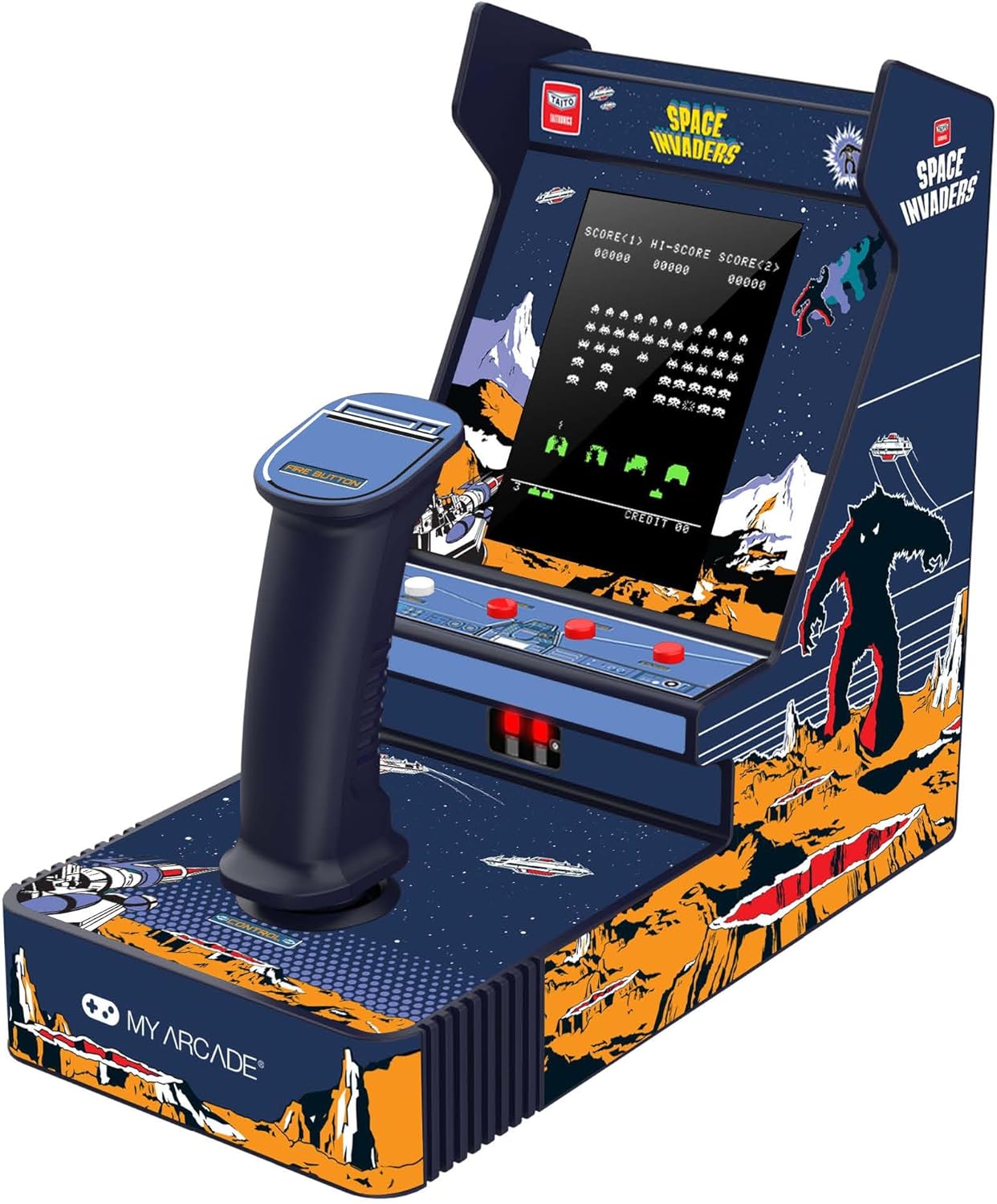 My Arcade Joystick Player Portable Space Invaders - Console portable - My Arcade - Shop Just for Games