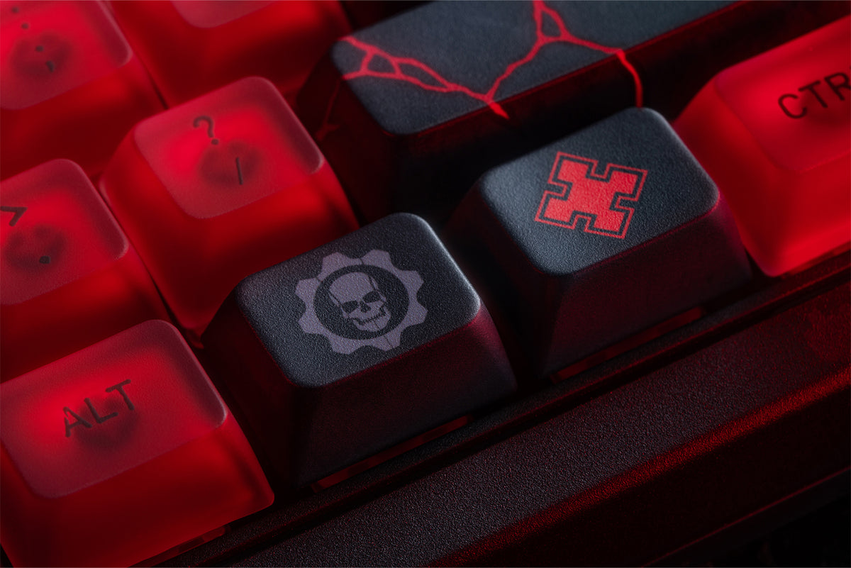 8Bitdo Retro 87 Mechanical Keyboard, Gears of War: E-Day - ANSI US Layout