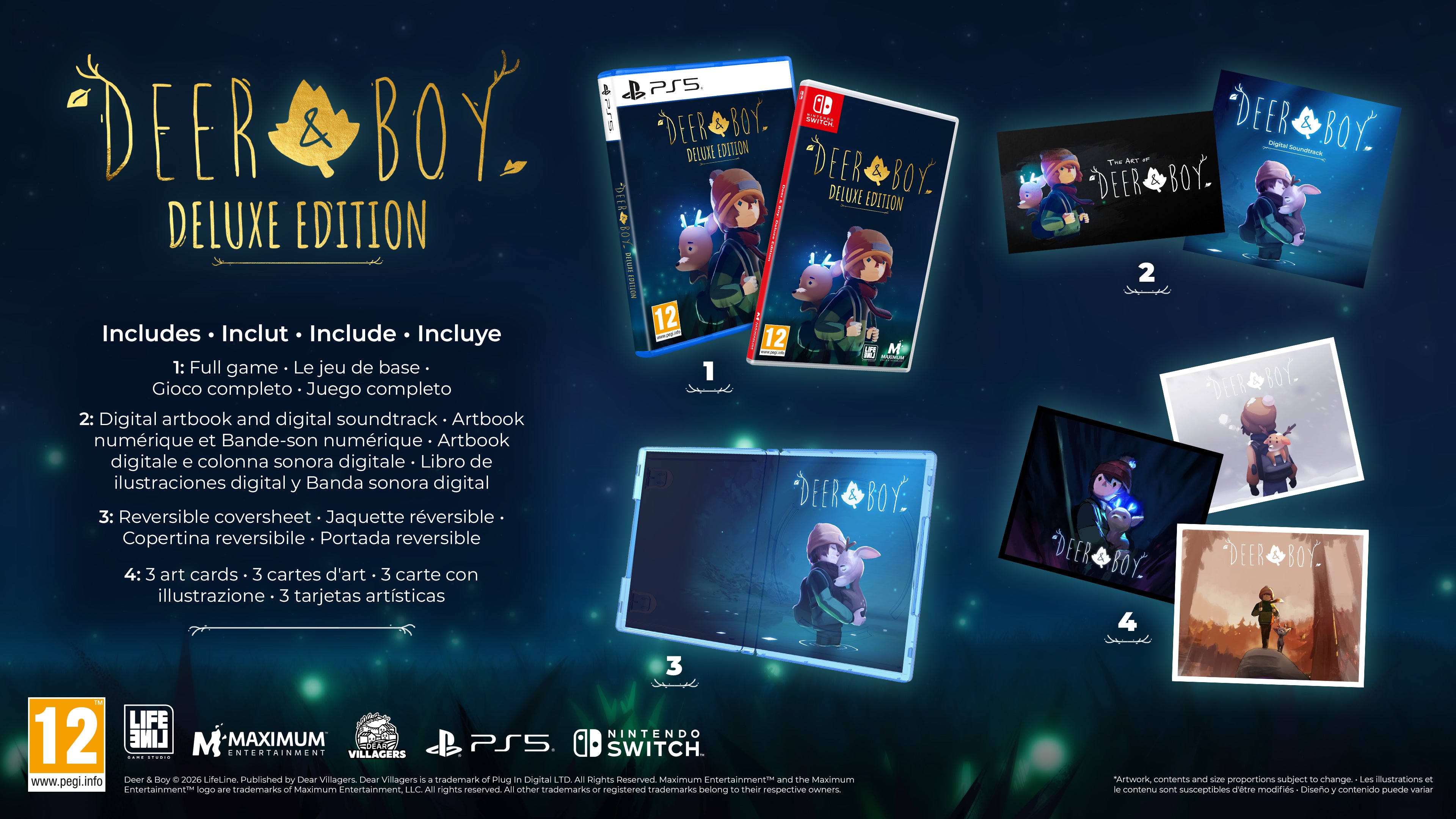 Deer & Boy Nintendo Switch