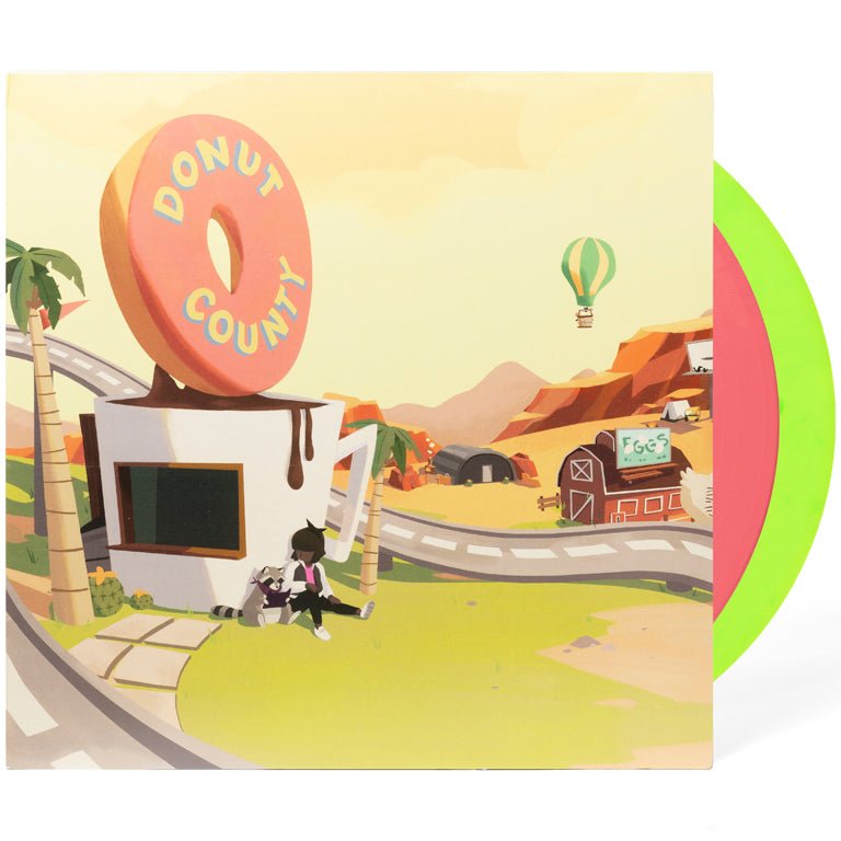Donut County 2LP - Vinyles - iam8bit - Shop Just for Games
