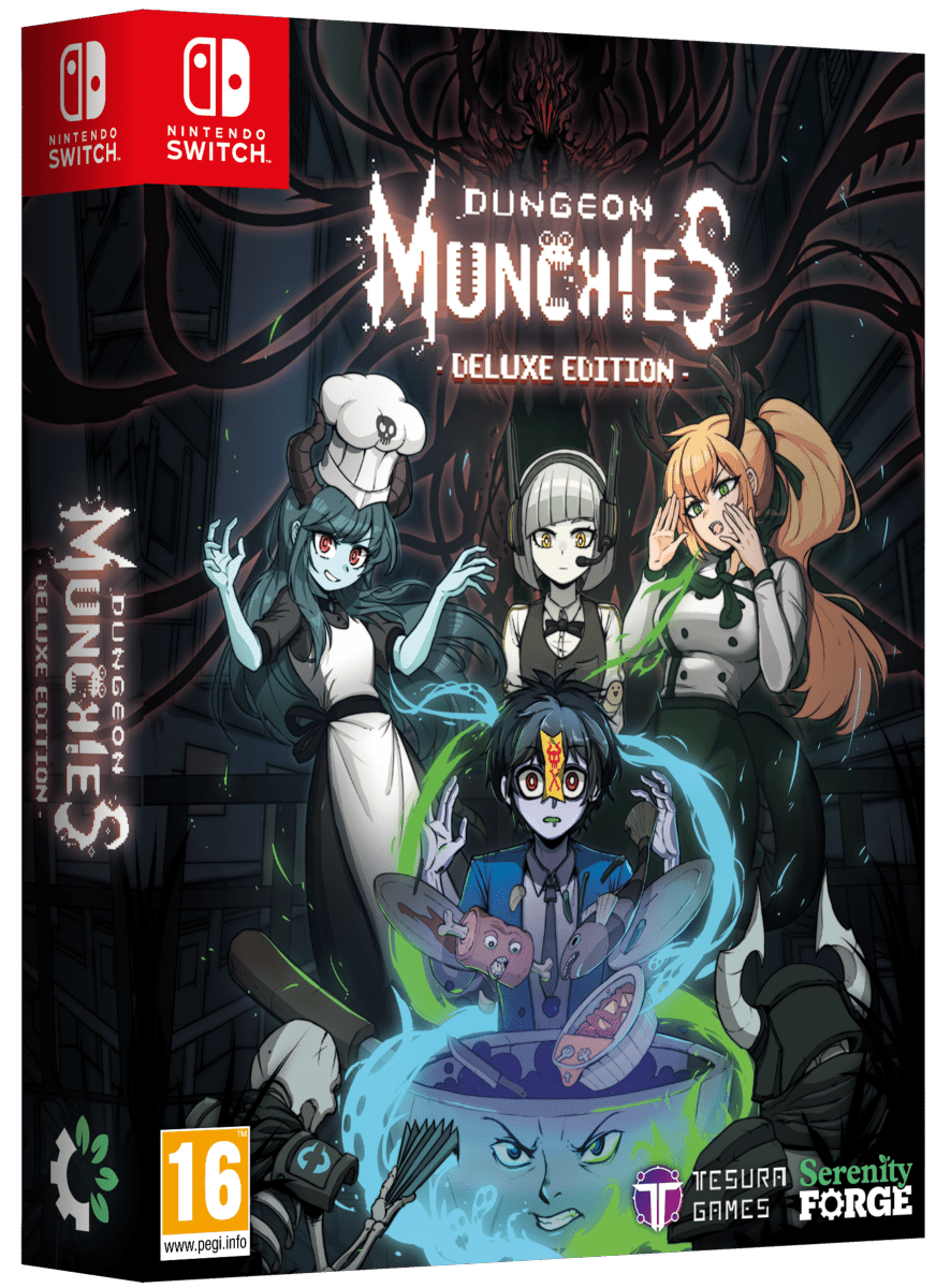 Dungeon Munchies Deluxe Edition Nintendo SWITCH - Jeux Vidéo Physique - TESURA - Shop Just for Games