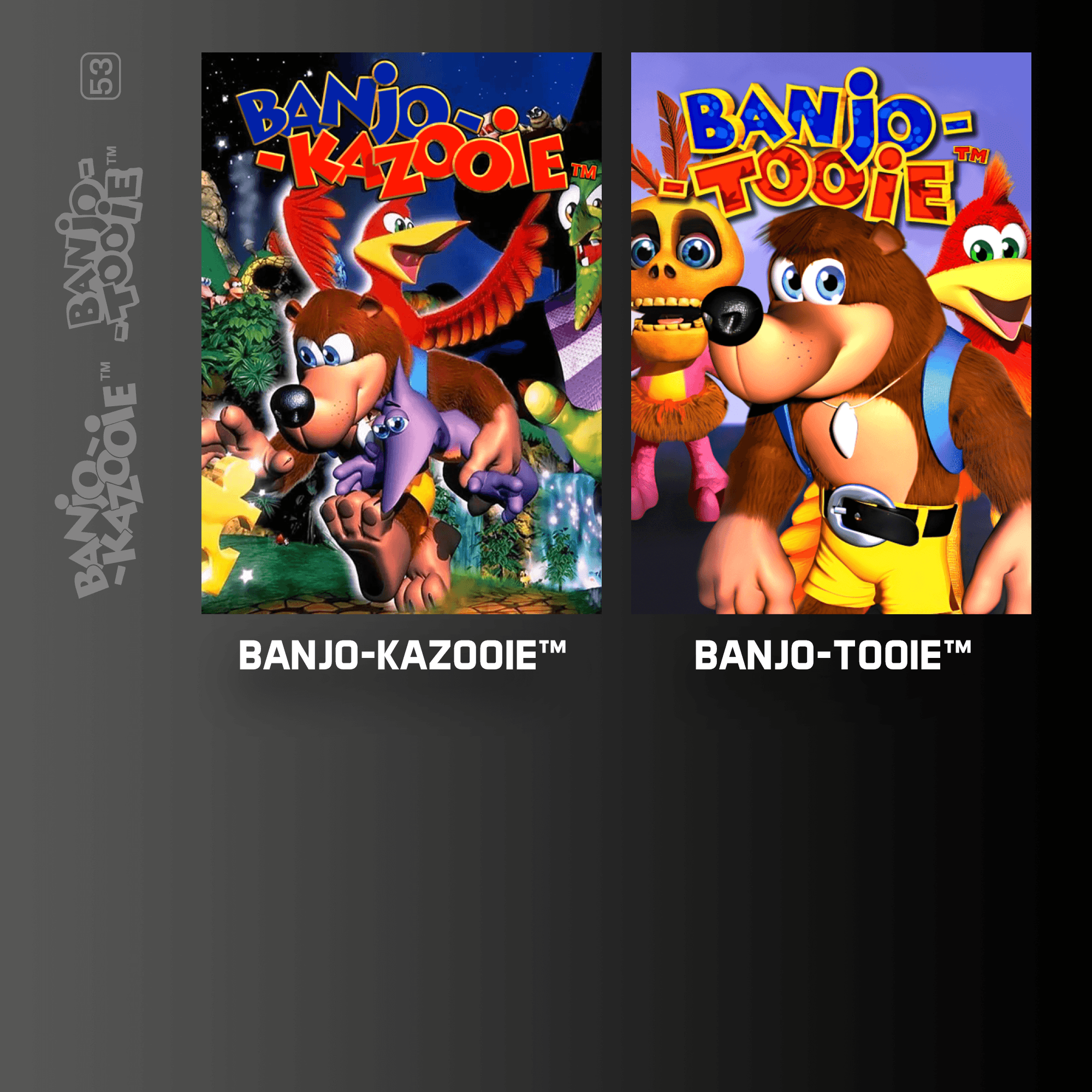 Blaze Evercade - Banjo-Kazooie Double Pack - Cartouche n°53