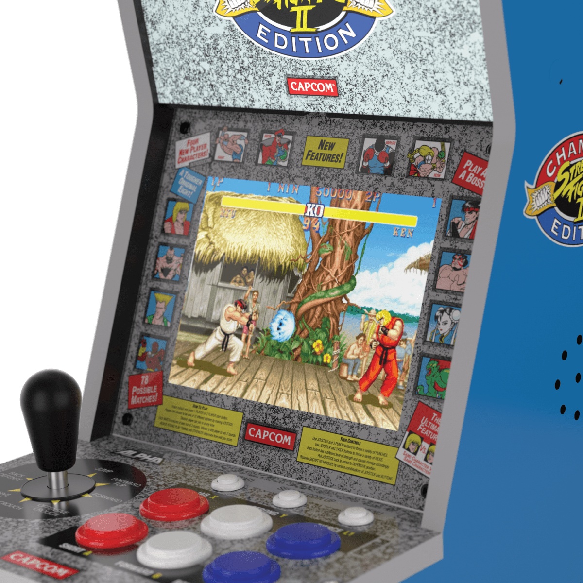 Evercade Alpha Street Fighter Bartop Arcade - Borne arcade - Evercade - Shop Just for Games