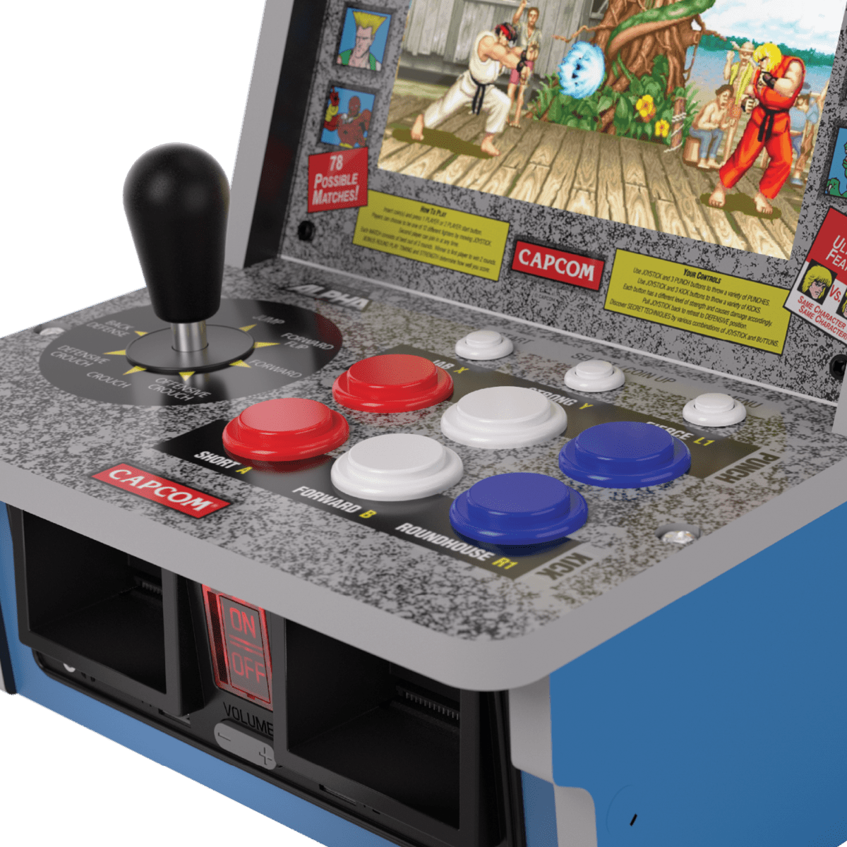 Evercade Alpha Street Fighter Bartop Arcade - Borne arcade - Evercade - Shop Just for Games