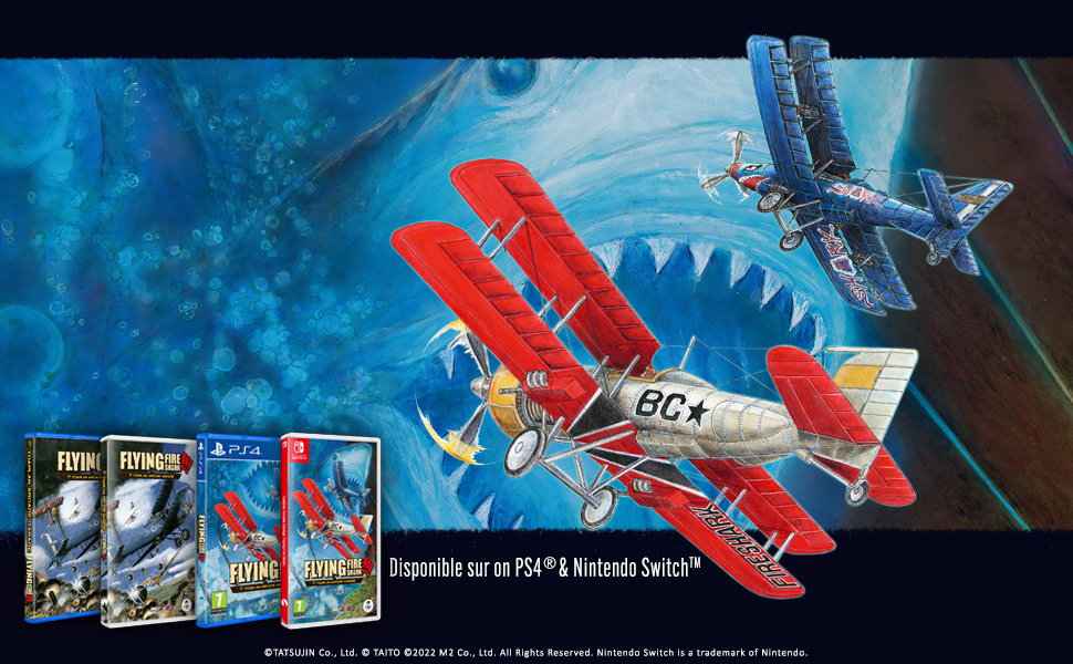 Toaplan Arcade Garage: Flying Fire Shark !!! PS4