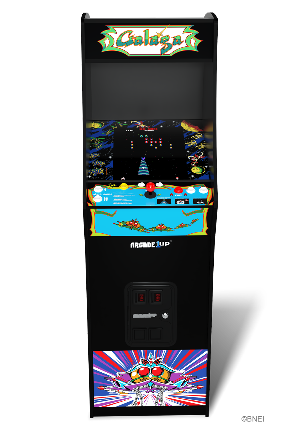 Borne Arcade1Up GALAGA Deluxe Arcade Machine