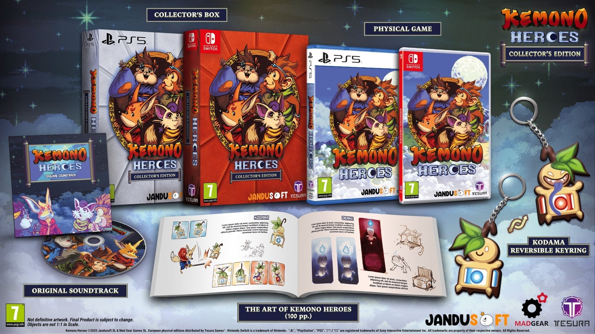 Kemono Heroes Collector's Edition PS5 - Jeux Vidéo Physique - TESURA - Shop Just for Games