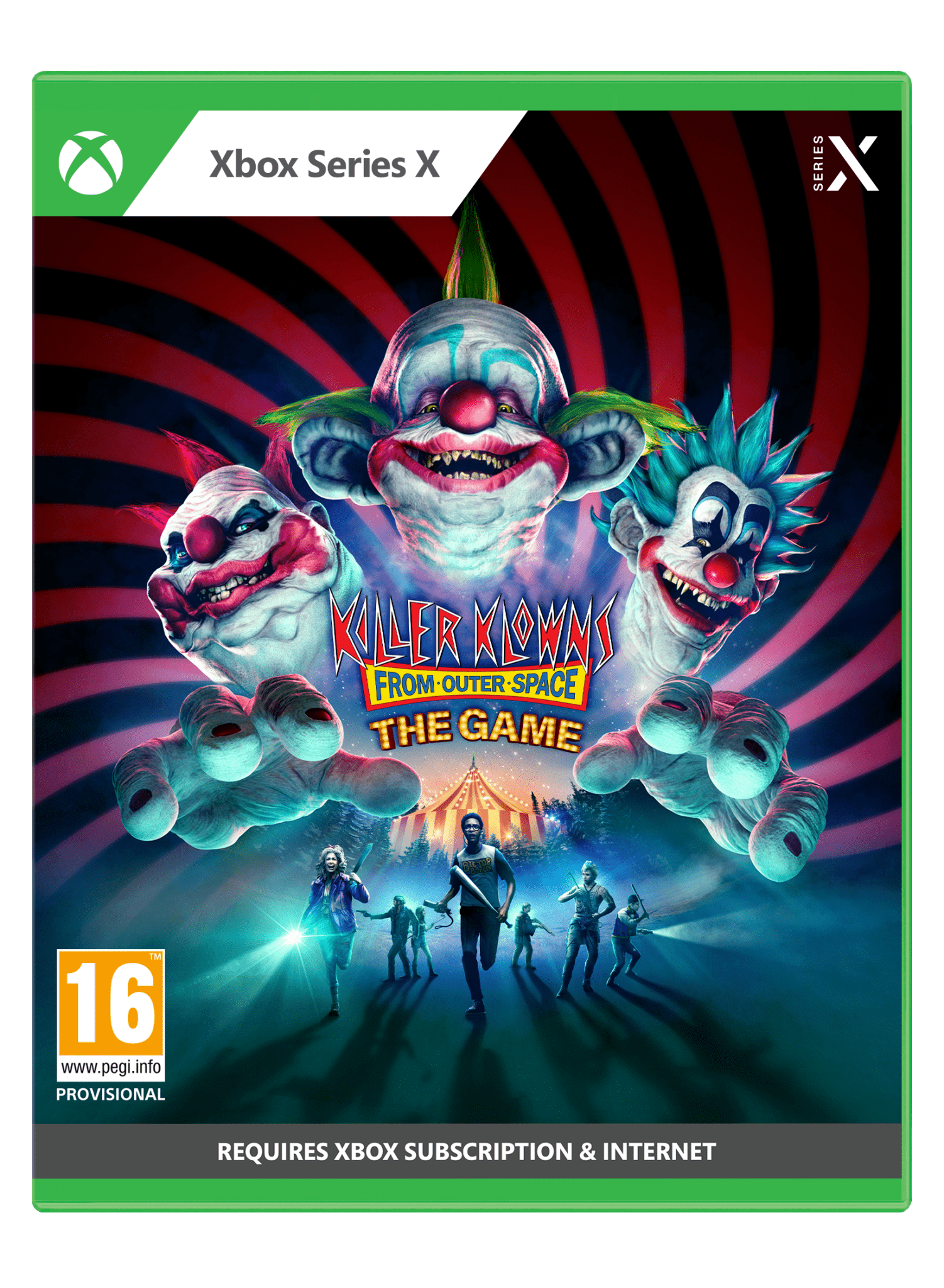 Killer Klowns from Outer Space The Game Xbox Series X - Jeux Vidéo Physique - SKYBOUND - Shop Just for Games