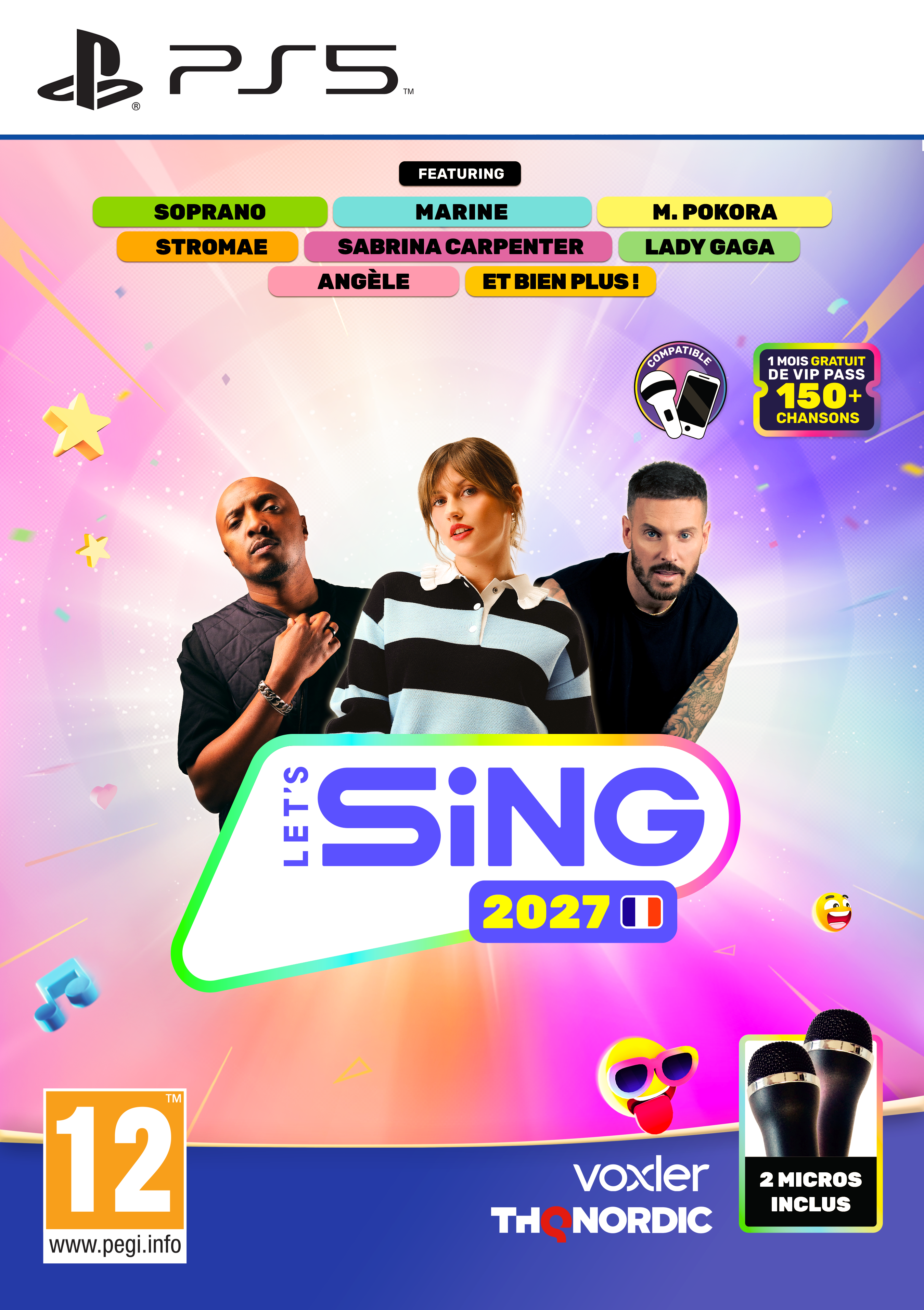 Let's Sing 2027 (bundle jeu + 2 micros) PS5