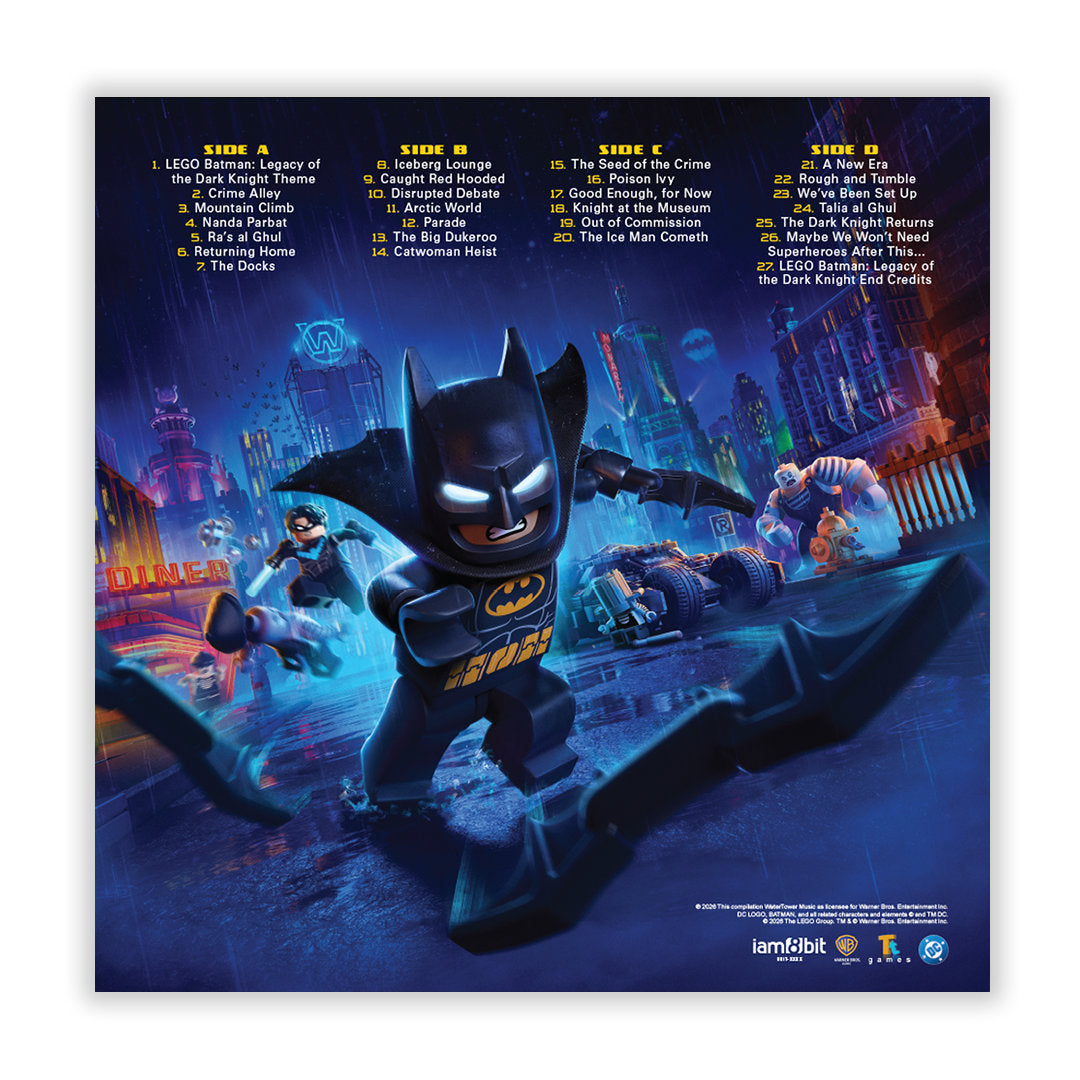 LEGO Batman Legacy of the Dark Knight Vinyl-2LP