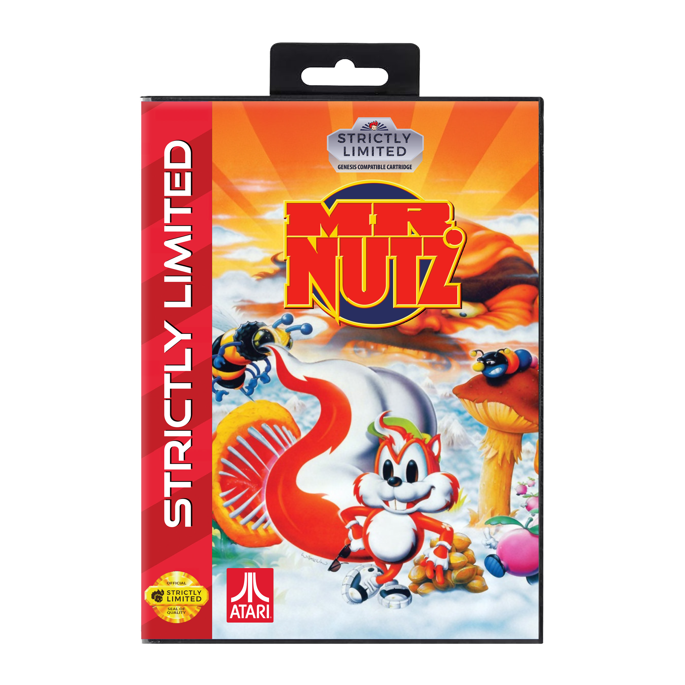 Mr. Nutz Sega Genesis NTSC US - Streng limitiert