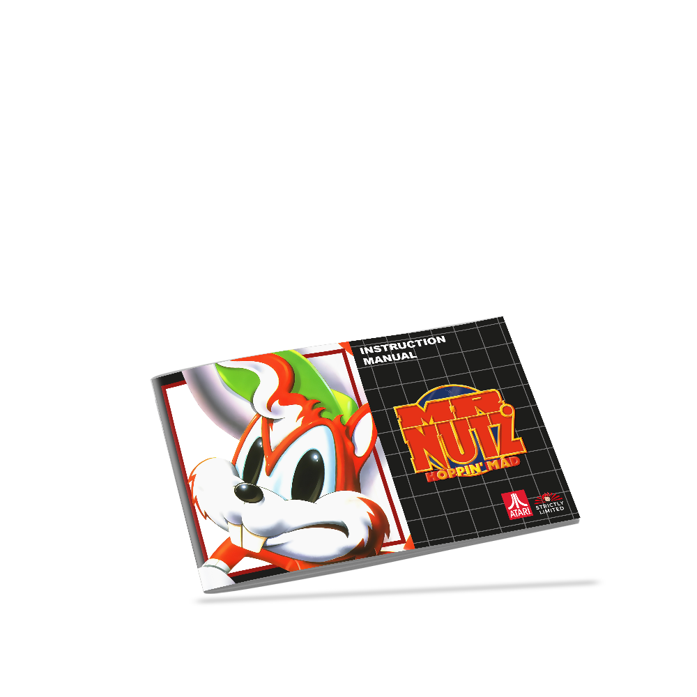 Mr. Nutz 2 Hoppin Mad Sega Genesis NTSC US - Streng limitiert