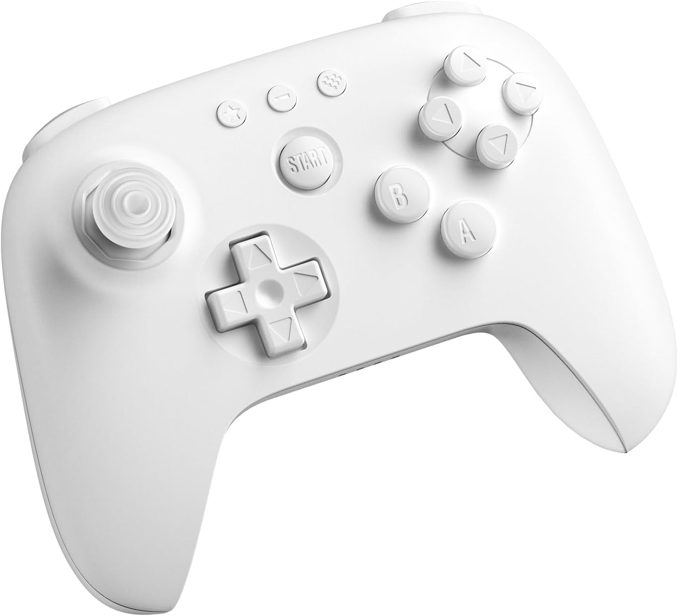 Manette 8BitDo 64 Bluetooth édition blanche - Compatible Analogue 3D, Switch 1 et 2, PC, Mobile (Copie)
