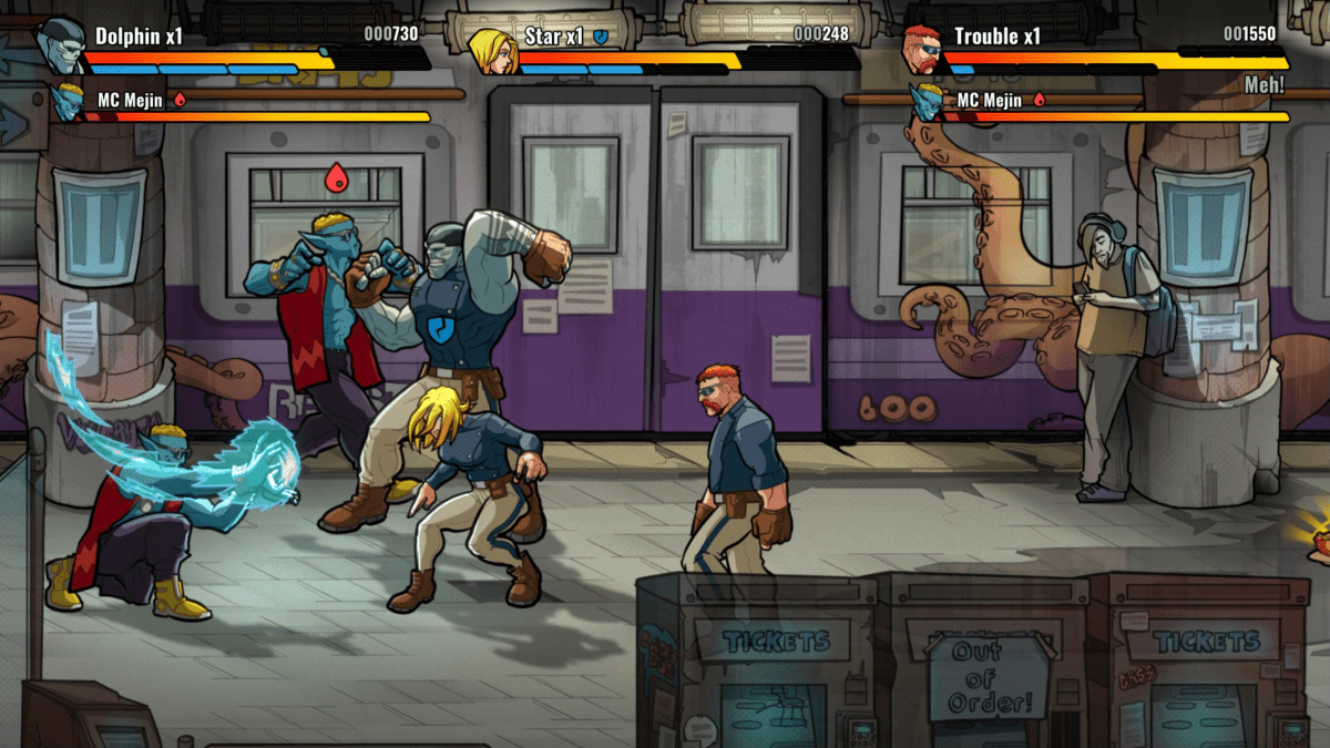 Mayhem Brawler Nintendo Switch - Jeux Vidéo Physique - Red Art Games - Shop Just for Games