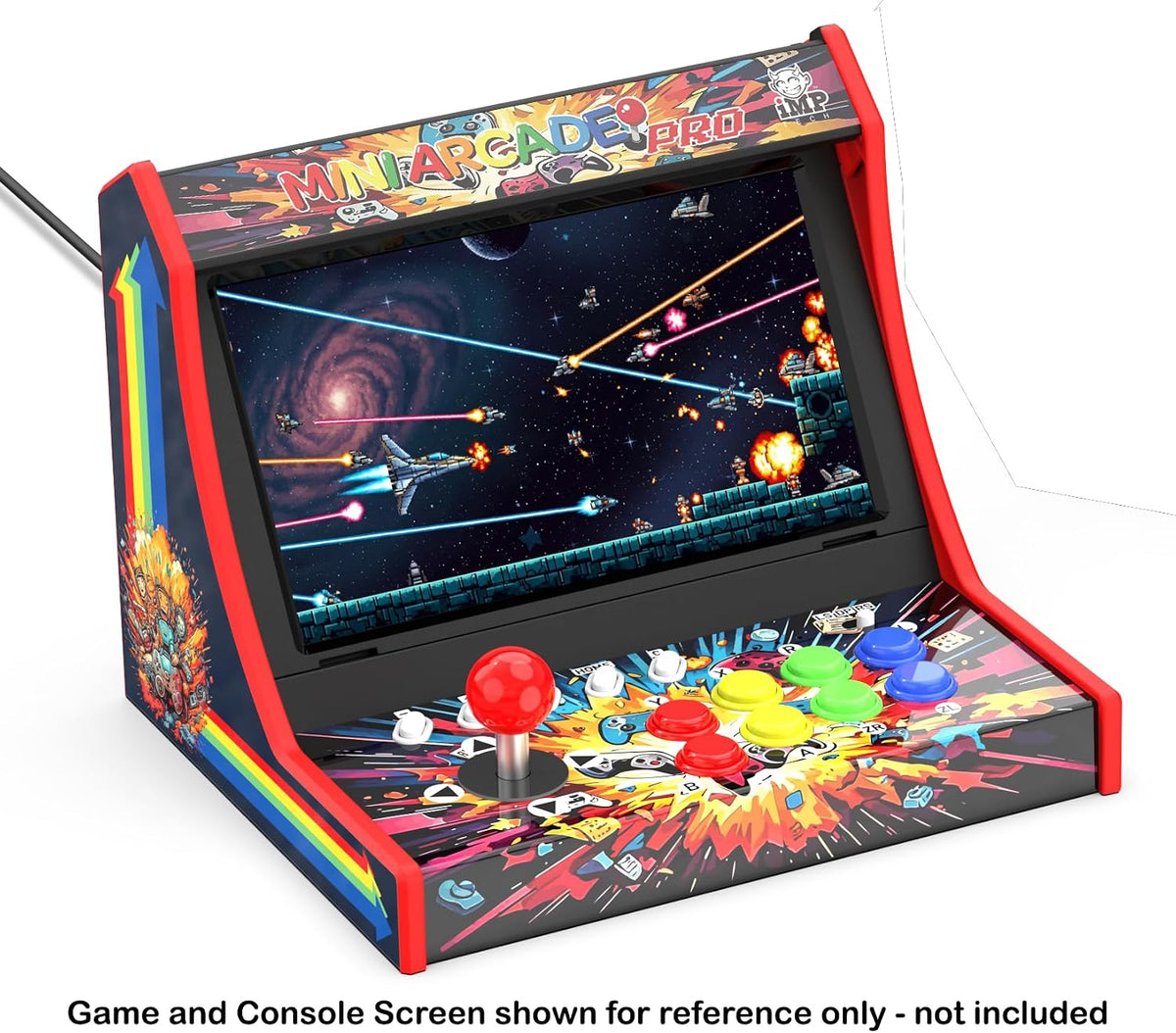 Mini Arcade Pro iMP Tech - Mini Borne Retro pour Nintendo Switch, OLED et Switch 2