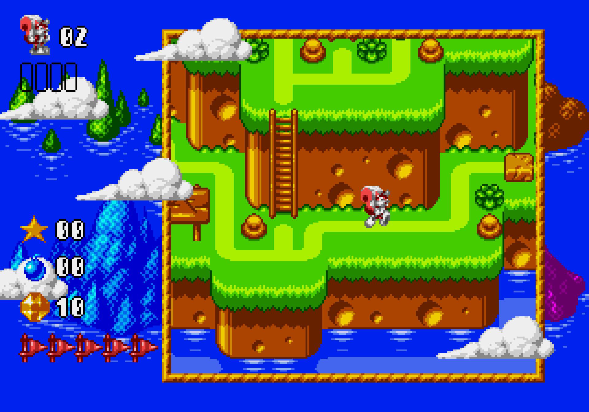 Mr. Nutz 2 Hoppin Mad Sega Genesis NTSC US - Streng limitiert