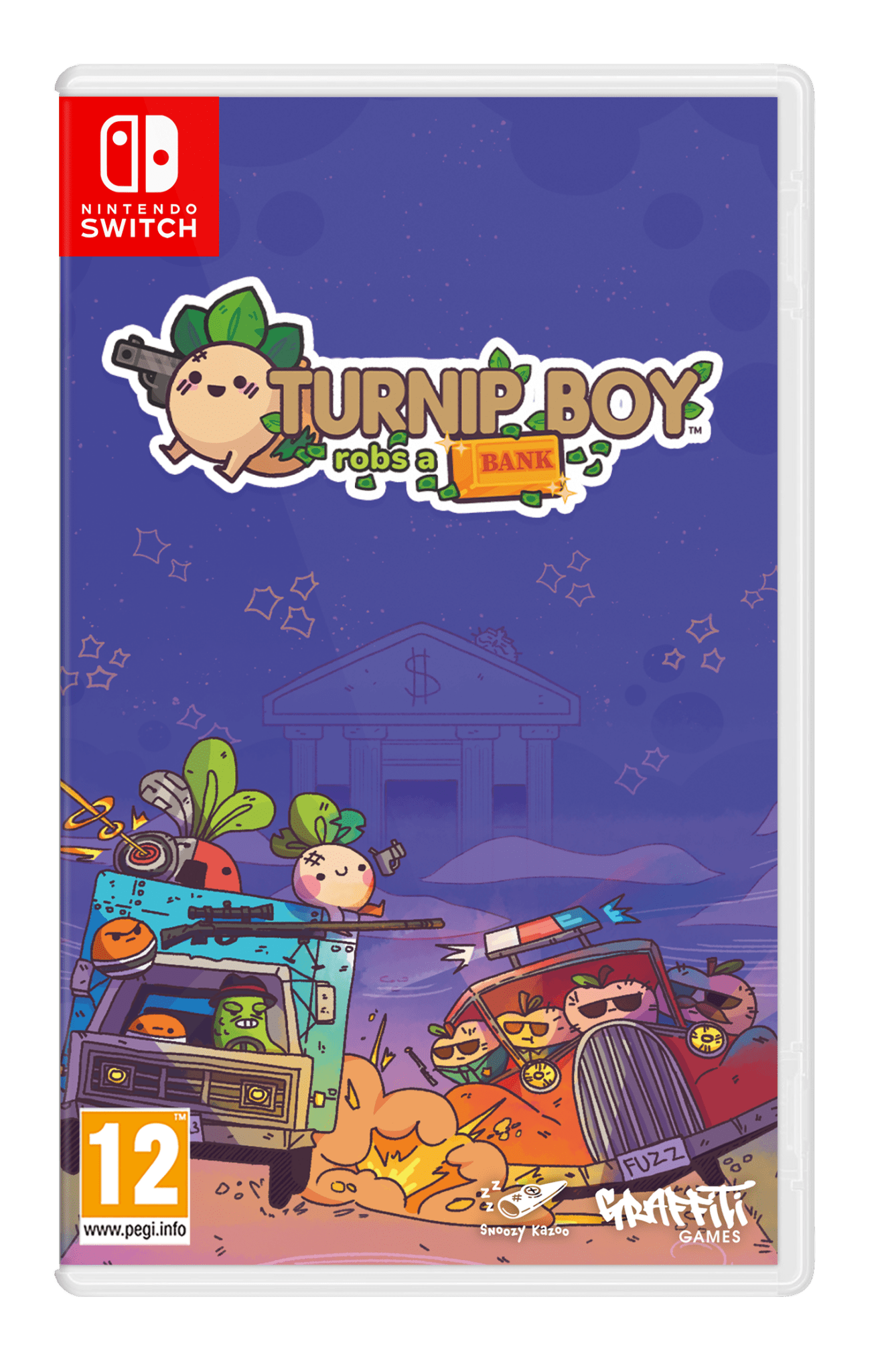 Turnip Boy Robs a Bank Nintendo Switch - Jeux Vidéo Physique - GRAFFITI - Shop Just for Games