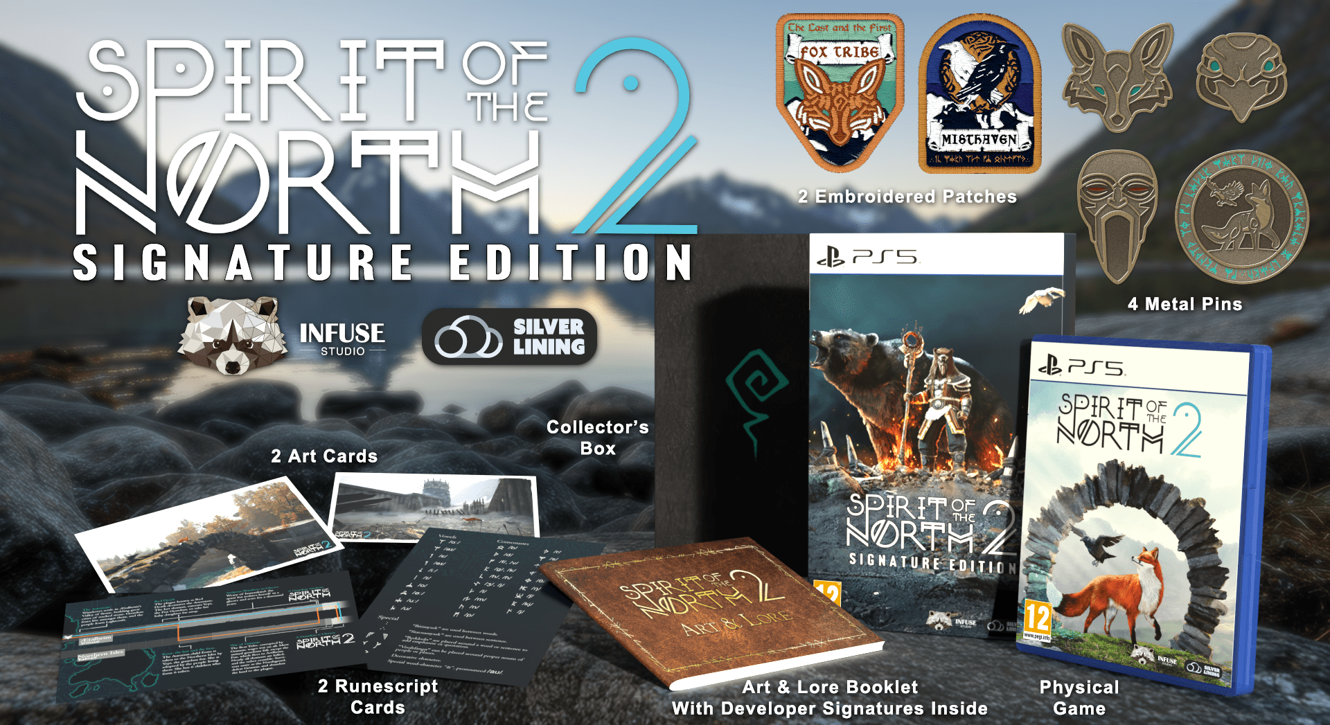 Spirit of the North 2 Signature Edition Playstation 5 - Jeux Vidéo Physique - SILVER LINING - Shop Just for Games