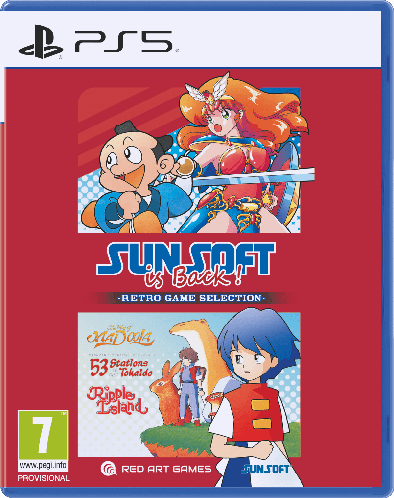 Sunsoft is Back ! Retro Game Selection PS5 - Jeux Vidéo Physique - Red Art Games - Shop Just for Games