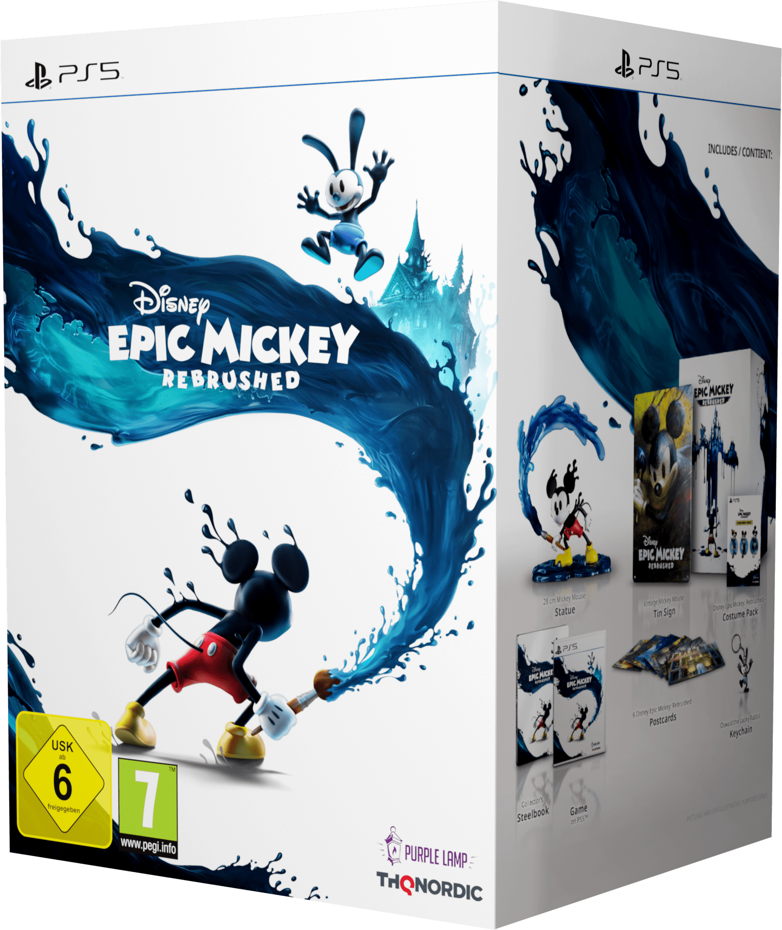 Disney Epic Mickey Rebrushed Collector's Edition PS5 - Jeux Vidéo Physique - THQ NORDIC GAMES - Shop Just for Games
