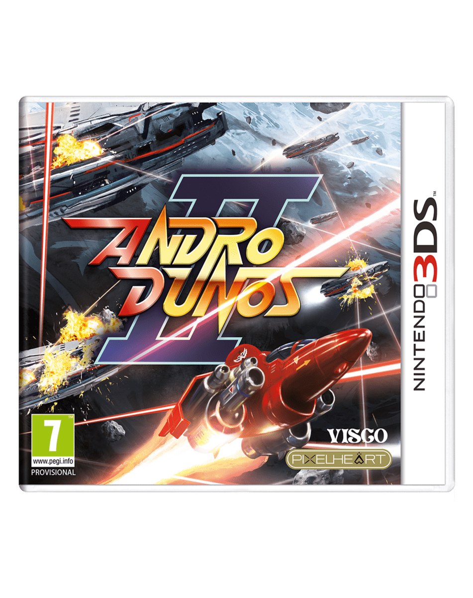 Andro Dunos 2 3DS Just Limited - Jeux Vidéo Physique - PixelHeart - Shop Just for Games