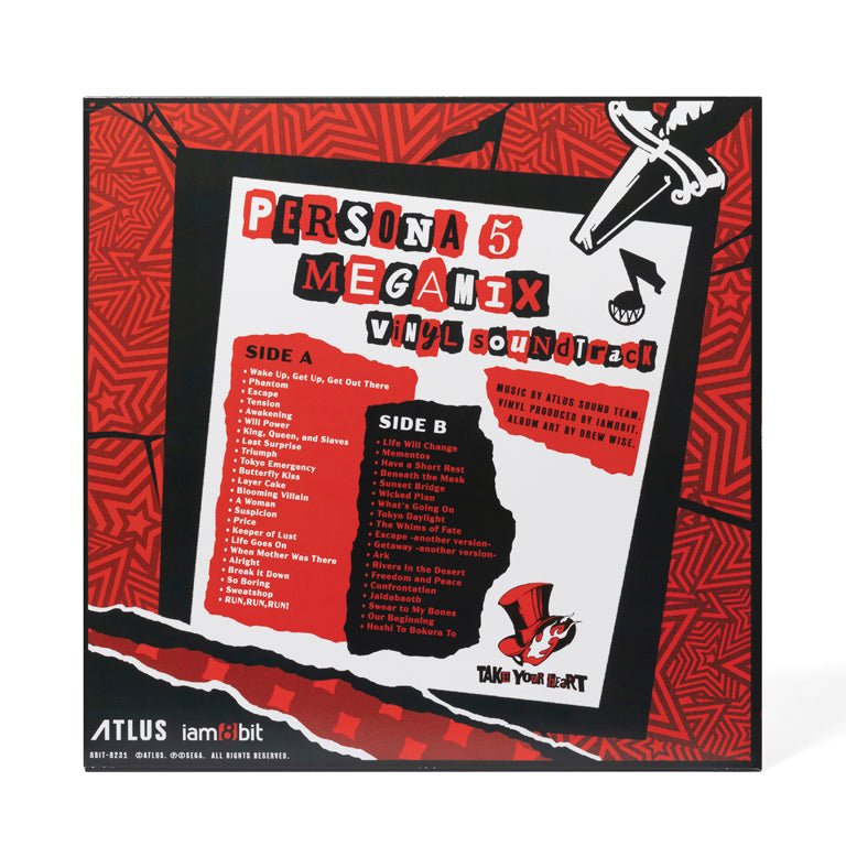 Persona 5 Megamix - 1LP - Vinyles - iam8bit - Shop Just for Games