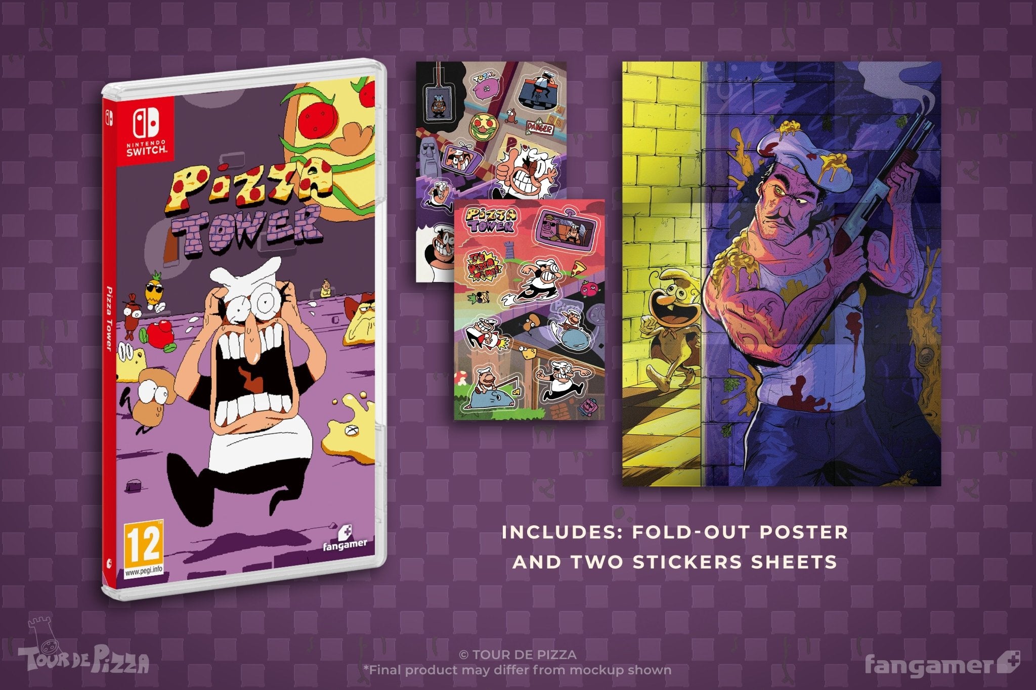 Pizza Tower Nintendo Switch - Jeux Vidéo Physique - FANGAMER - Shop Just for Games