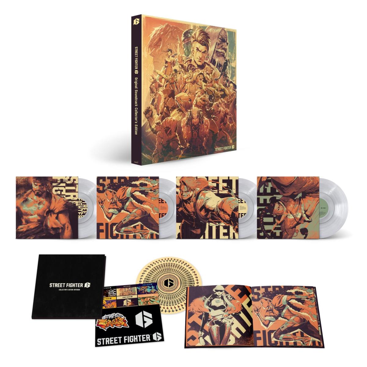 Street Fighter 6 (Original Soundtrack) Collector Vinyle - 4LP - Vinyles - SONY - Shop Just for Games