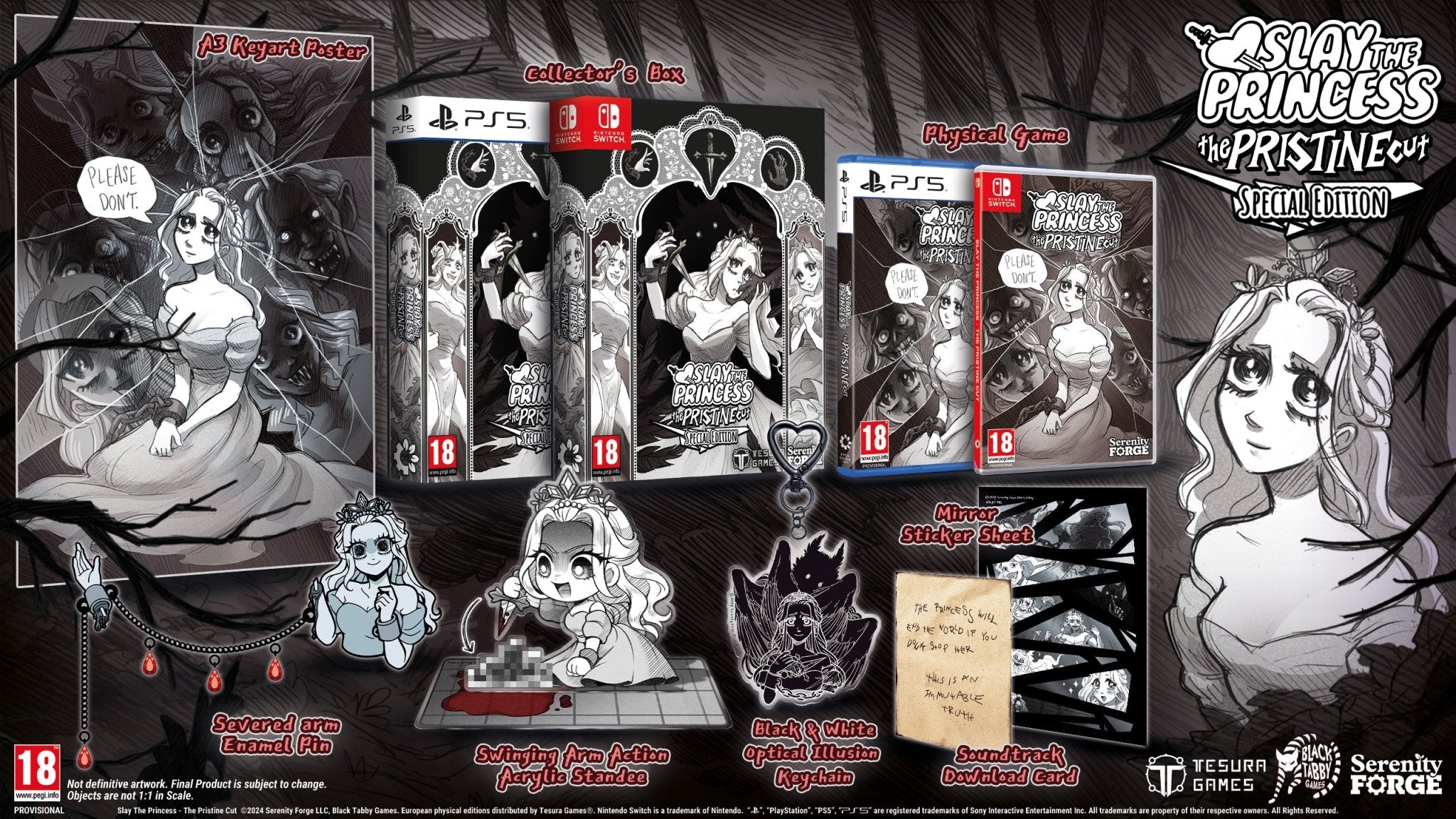 Slay The Princess The Pristine Cut Special Edition PS5 - Jeux Vidéo Physique - TESURA - Shop Just for Games