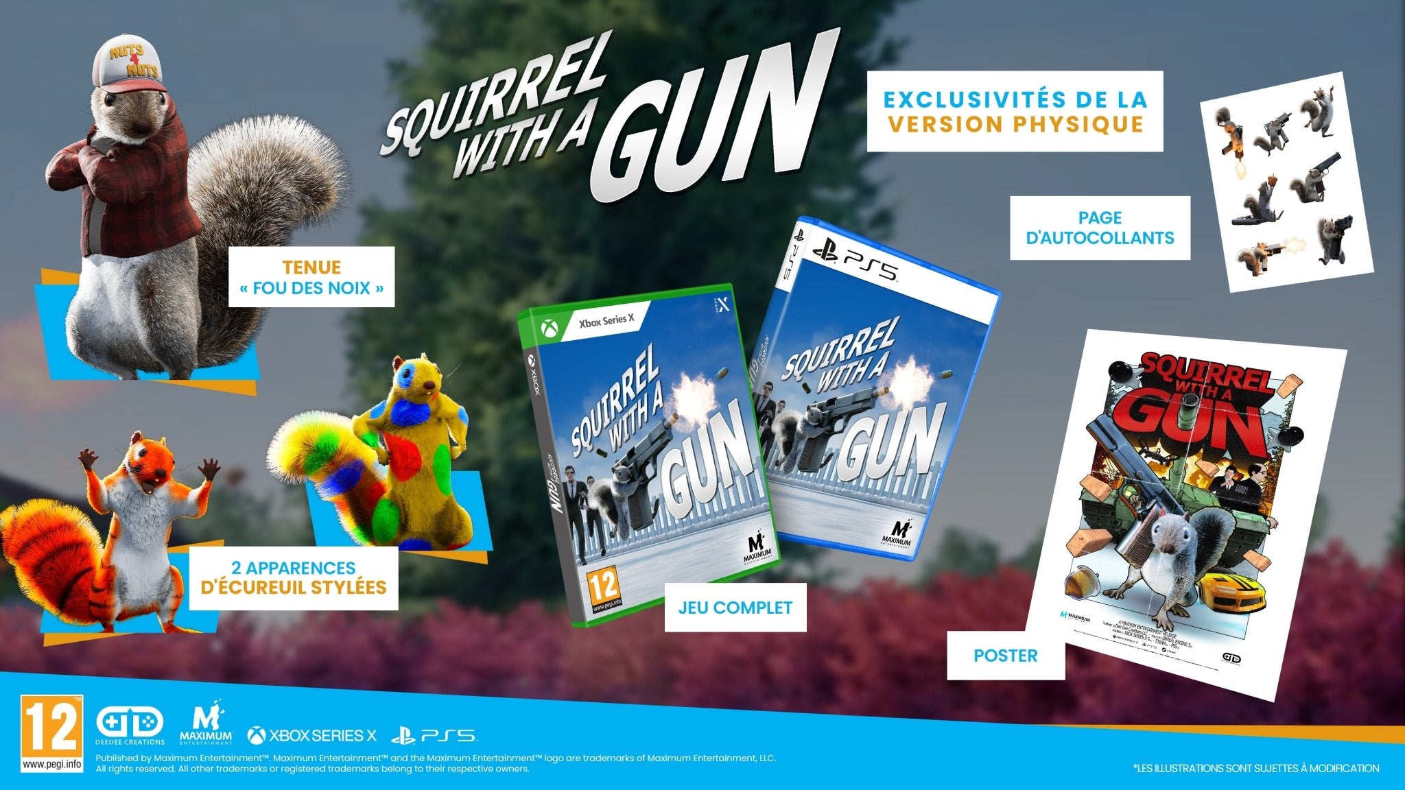 Squirrel With a Gun XBOX Series X - Jeux Vidéo Physique - Maximum Entertainment - Shop Just for Games
